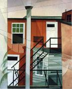 Charles Demuth Modern Conveniences oil painting on canvas